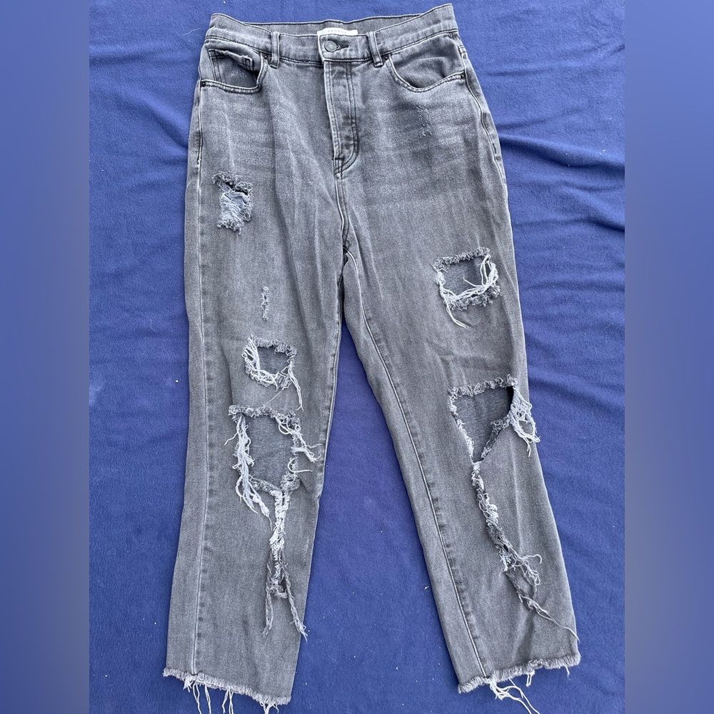 PacSun high rise straight jeans, size 27